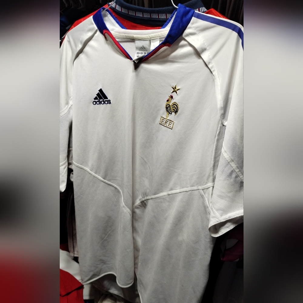 France away 2004 jersey